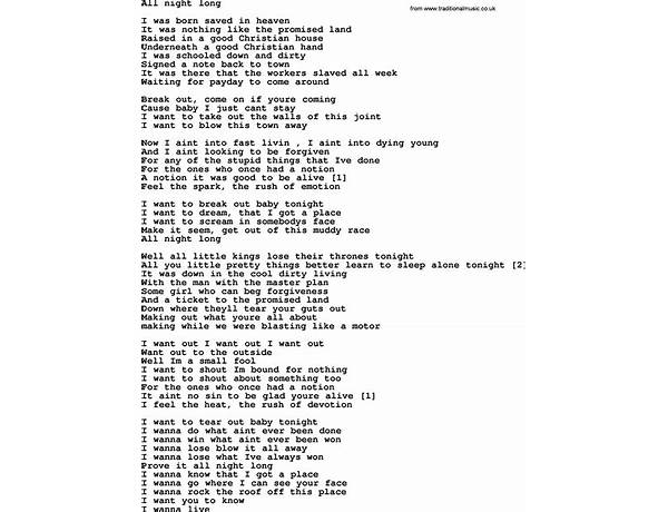 All Night nl Lyrics [Harry Femer]