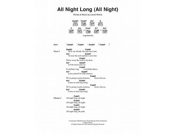 All Night nl Lyrics [Harry Femer]