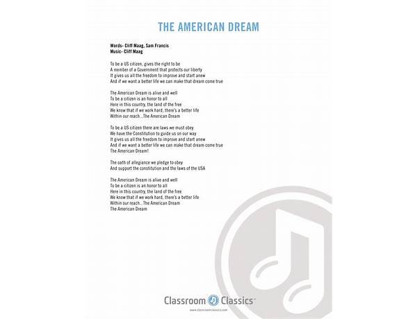 American Dream en Lyrics [Aquil, Yahzilla]
