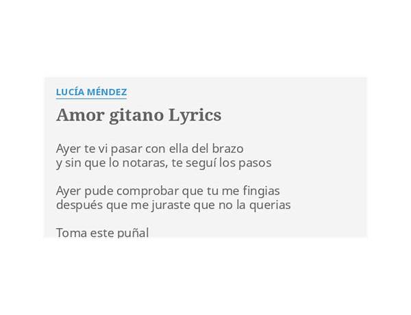 Amor Gitano es Lyrics [MDE Click]