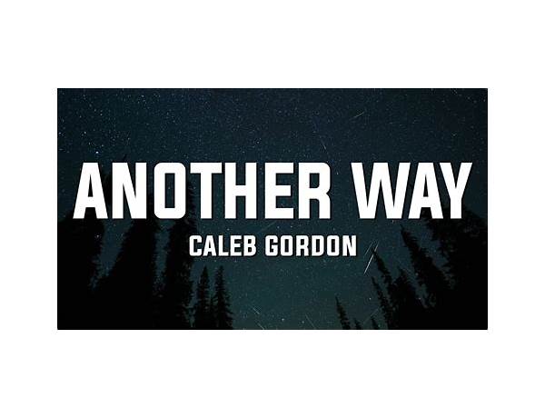 Another Way en Lyrics [Lucas Hardy]