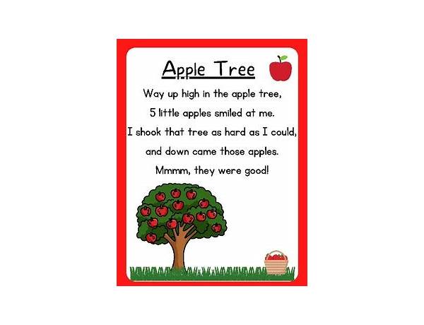 Apple Tree en Lyrics [Straats]