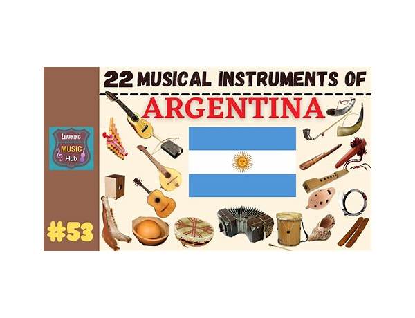 Argentina, musical term