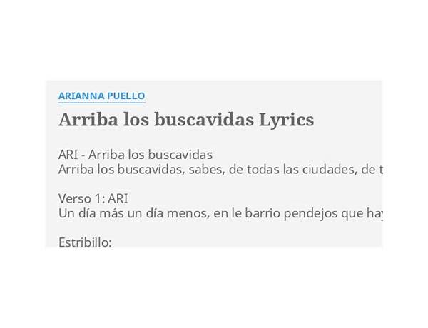 Arriba Los Buscavidas 2 es Lyrics [Arianna Puello]