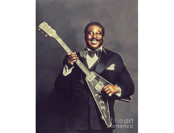 Artist: Albert King, musical term