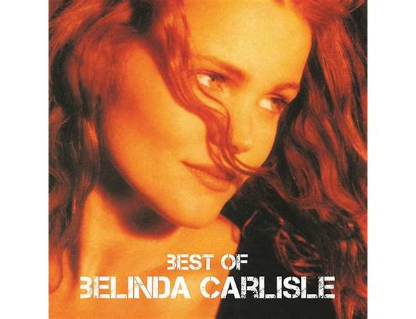 Artist: Belinda Carlisle, musical term