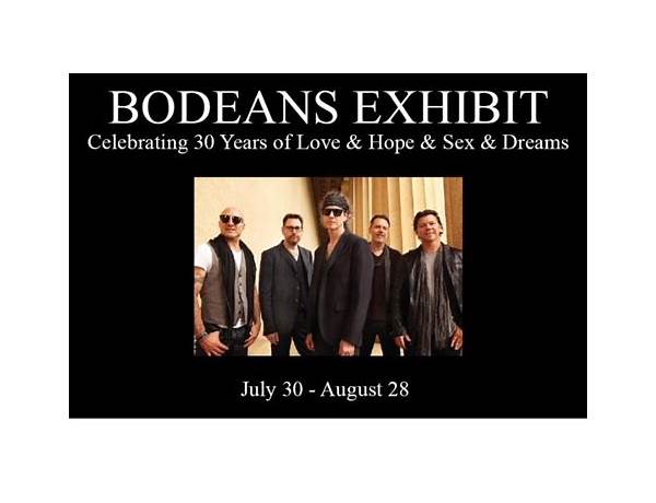 Artist: BoDeans, musical term