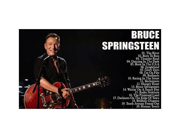 Artist: Bruce Springsteen, musical term