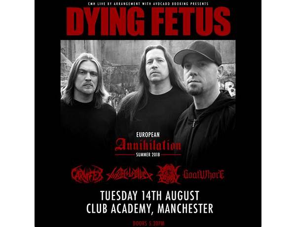 Artist: Dying Fetus, musical term