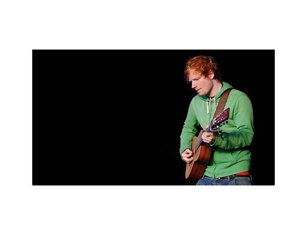 Artist: Ed Sheeran, musical term