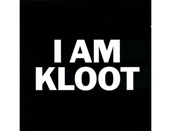 Artist: I Am Kloot, musical term