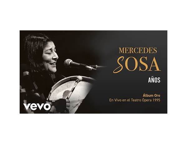 Artist: Mercedes Sosa, musical term