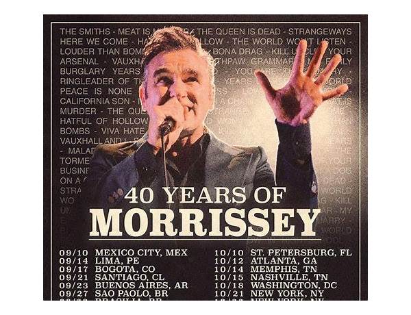 Artist: Morrissey, musical term