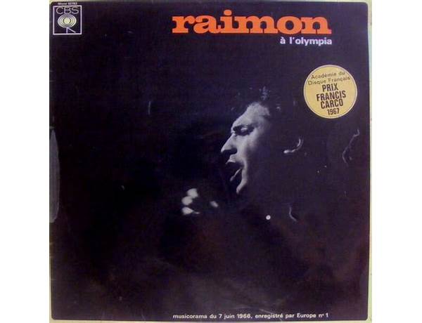 Artist: Raimon, musical term