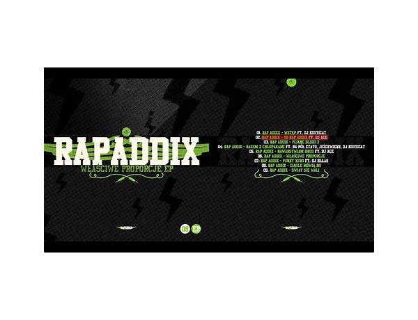 Artist: Rap Addix, musical term