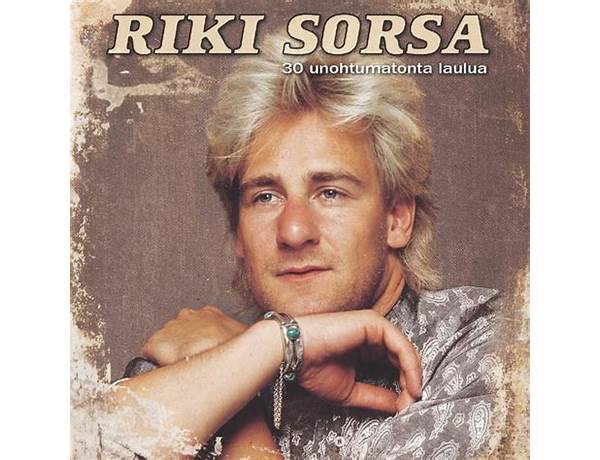 Artist: Riki Sorsa, musical term
