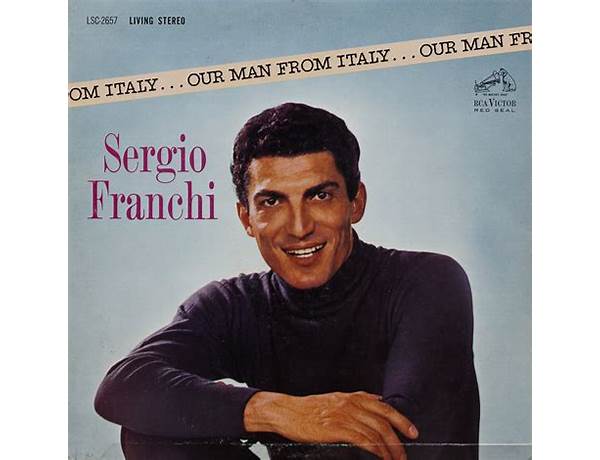 Artist: Sergio Franchi, musical term