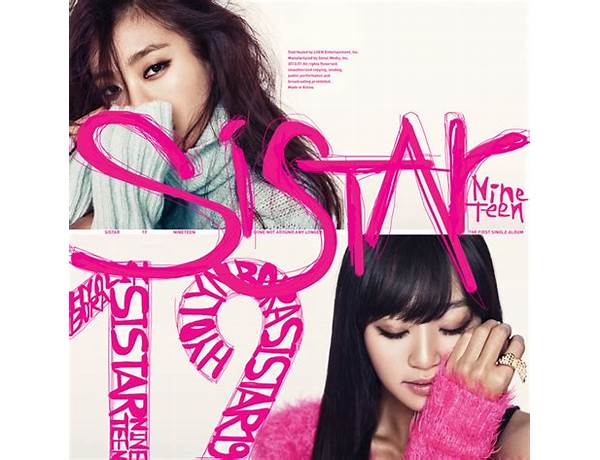 Artist: Sistar19, musical term