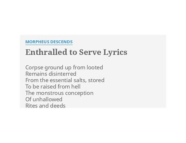 As the Corpse Descends en Lyrics [Ysaraal]