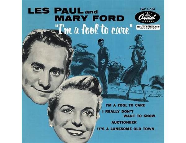 Auctioneer en Lyrics [Les Paul & Mary Ford]