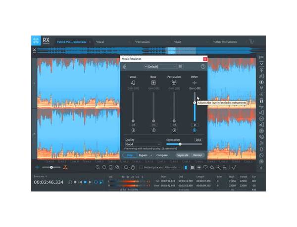 Audio Restoration: Scott Reams, musical term