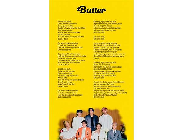 BUTTER en Lyrics [ERIC NORTH]