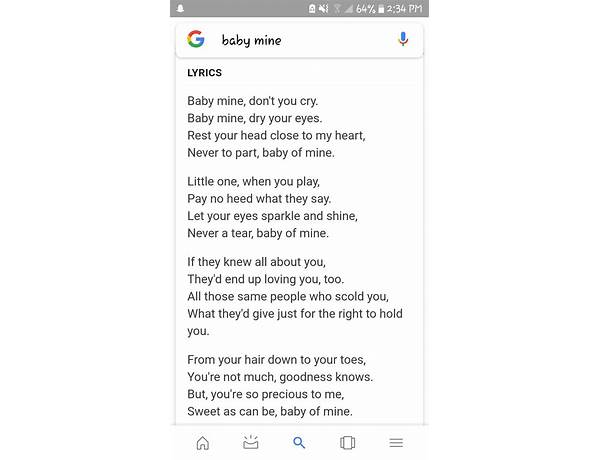 Baby en Lyrics [​camoufly]