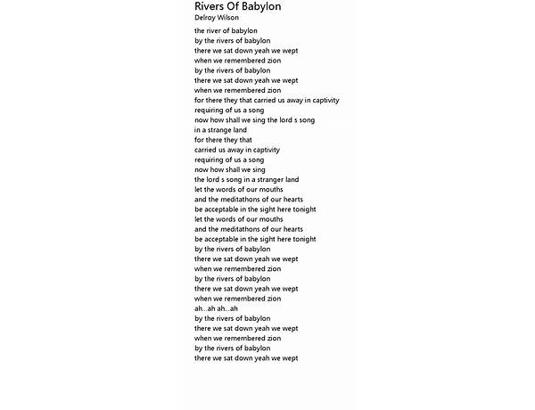 Babylon en Lyrics [Phrase]