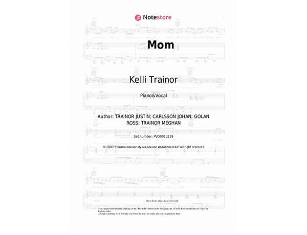 Background Vocals: Kelli Trainor, musical term