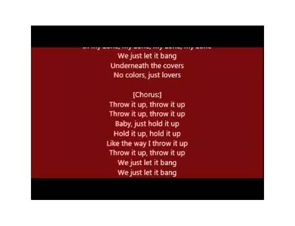 Bang en Lyrics [Nicole Scherzinger]