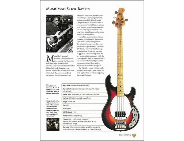 Bass Guitar: Bernard Miles, musical term