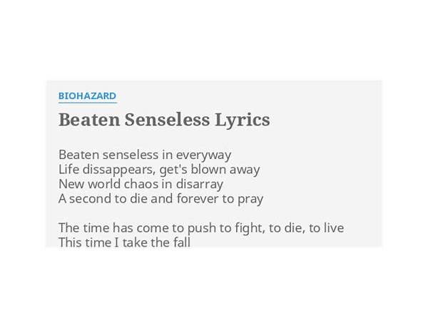 Beaten Senseless en Lyrics [Cliteater]