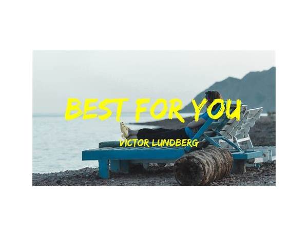 Best for You en Lyrics [Victor Lundberg]