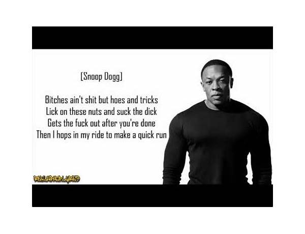 Bitches Ain\'t Shit en Lyrics [Snoop Dogg]