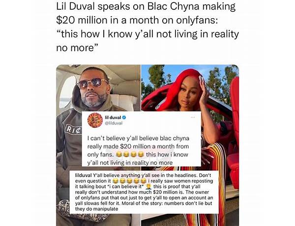 Blac Chyna did not make $20 Million on OnlyFans