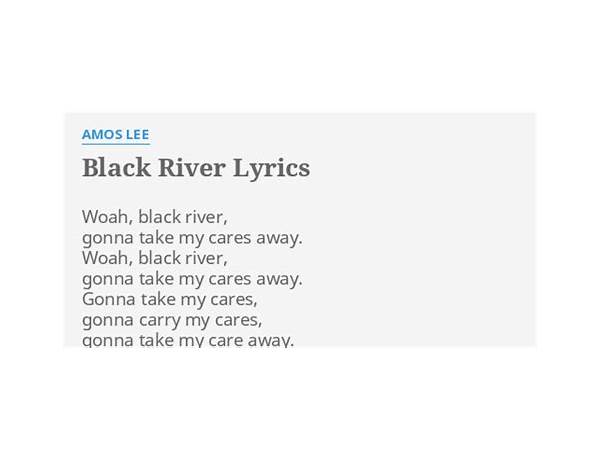 Black River en Lyrics [Lera Lynn]