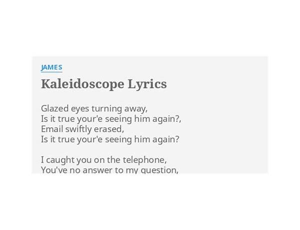 Bleeding In Kaleidoscope en Lyrics [Alecs Dyno]