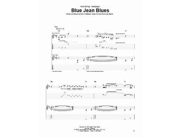 Blue Jean Blues en Lyrics [Hank Williams Jr.]