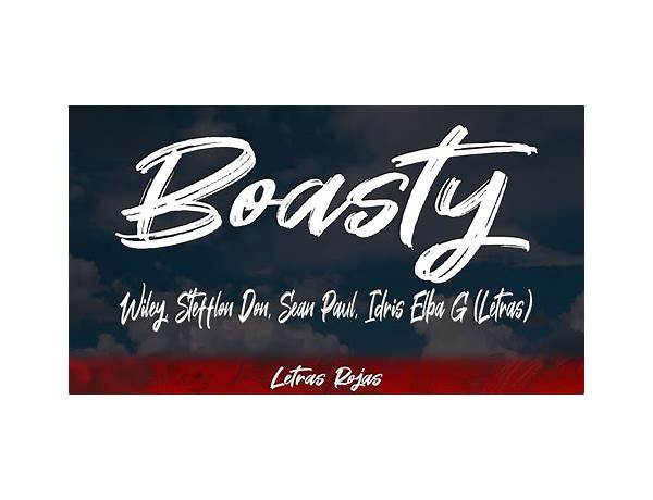 Boasty en Lyrics [Wiley]