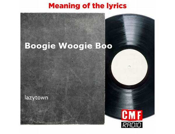 Boogie Woogie Boo en Lyrics [LazyTown]