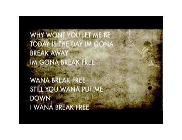 Break Free en Lyrics [Iakopo]