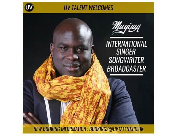 British Singer/Broadcaster - Muyiwa Forms New Partnership w/ UV Talent Agency |