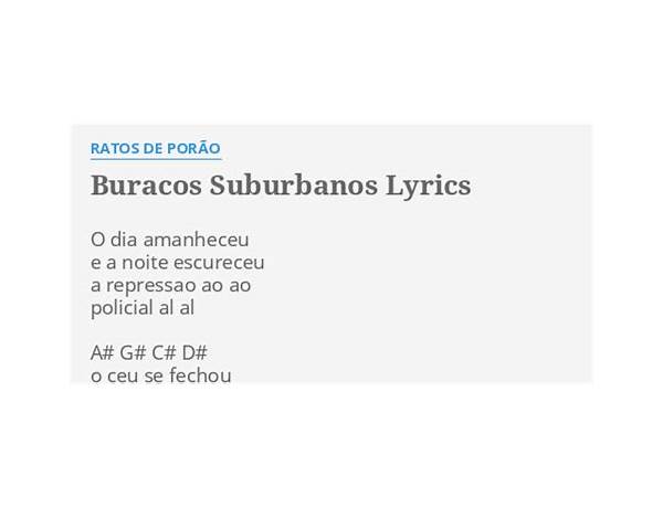 Buracos Suburbanos pt Lyrics [Ratos de Porão]