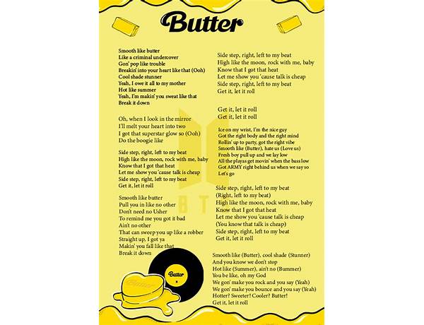 Butter In The Jam en Lyrics [Distorted Penguins]