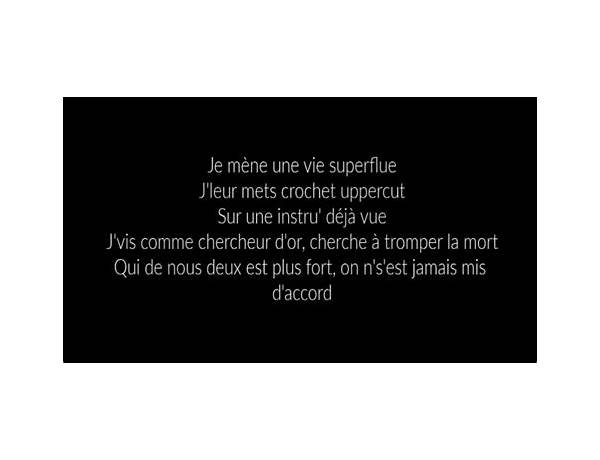 C\'est pas grave fr Lyrics [Columbine]