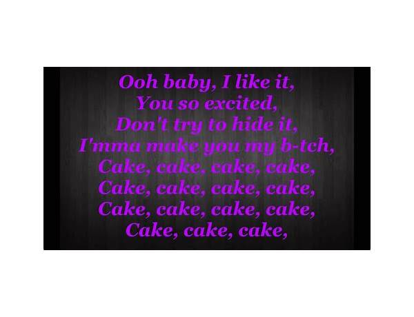 CAKE en Lyrics [Bob\'s Burgers]