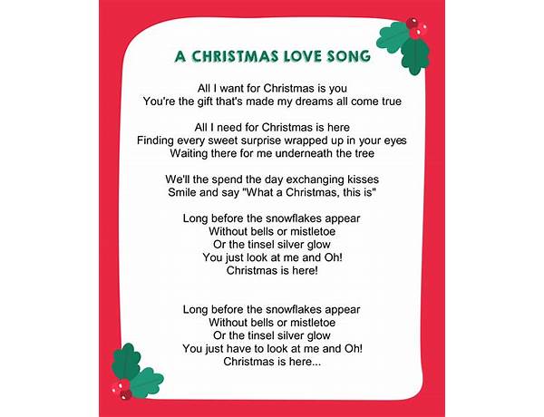 CHRISTMAS LIST en Lyrics [Marcus .J]