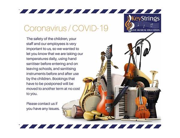 COVID-19, musical term