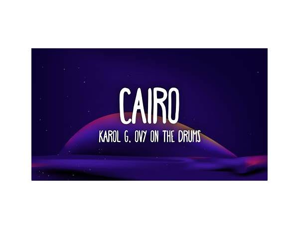 Cairo en Lyrics [Blinker The Star]