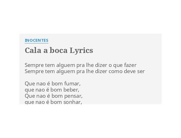 Cala Boca pt Lyrics [Supa Squad]